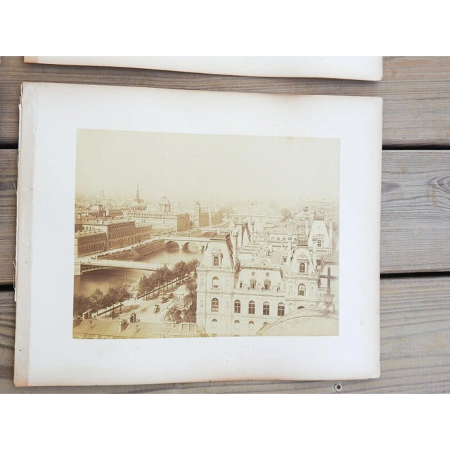 Antique 1880's Frith Photographs Paris Gardens Cityscapes - Set of 6 For Sale In San Antonio - Image 6 of 9