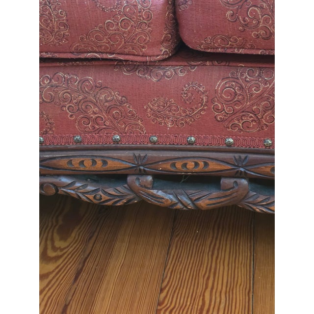 Circa 1920 Louis XV Antique Sofa For Sale - Image 9 of 12
