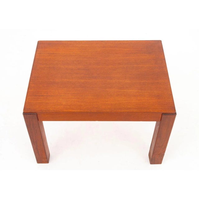 Mid-Century Modern Mid-Century Modern Style Walnut Side Table For Sale - Image 3 of 6