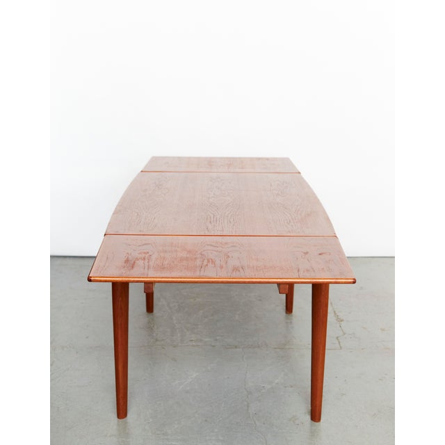 Boat-Shaped Dining Table by Grete Jalk for Glostrup, 1960s For Sale - Image 3 of 16