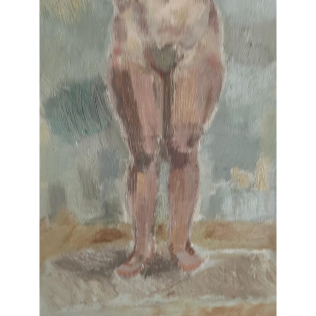 Birger Forsberg, Nude Study, 1956, Oil on Canvas, Framed For Sale - Image 6 of 18