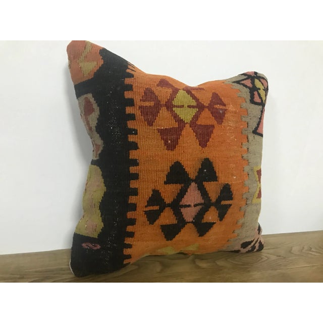 Handmade decorative Turkish vintage pillow cover. Vintage handmade sofa pillow. Traditional Turkish Anatolian cushion...