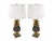 Italian 19th Century Green Marble and Gilt Bronze Louis XVI Style Urn-Form Lamps For Sale - Image 10 of 11