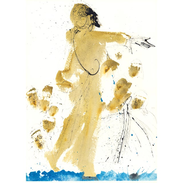 Salvador Dalí Biblia Sacra "Iesus (Jesus) Super Mare Ambulans" For Sale