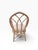McGuire Vintage McGuire Cathedral Cerused Rattan Dining Chairs – Set of 4 For Sale - Image 4 of 14