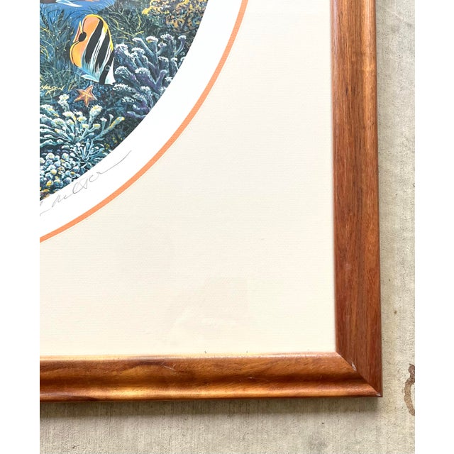 Robert Lyn Nelson “Always Summer” Dolphin Ocean Hawaii Framed Large Print For Sale In Dallas - Image 6 of 9