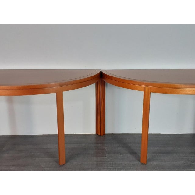 Mid-Century Danish Console Tables by Christian Hvidt for Søborg Møbelfabrik, 1960s, Set of 2 For Sale - Image 3 of 18