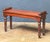 Traditional Edwardian Hall Bench or Window Seat of Mahogany From England For Sale - Image 3 of 12