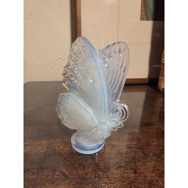 Early 30th century art glass butterfly by Sabino..