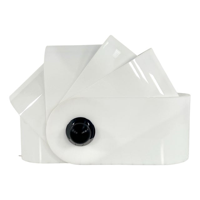 White Gherpe Lamp by Superstudio for Poltronova, 1968 For Sale