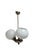 Art Deco Glass Chandelier, Poland, 1970s For Sale - Image 6 of 15