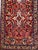 Persian Vintage Persian Lilian Rug, Handknotted Wool, Geometric Pattern, Red & Ivory, 3x7 For Sale - Image 3 of 18