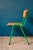 Industrial Style Green Kitchen Chairs, Set of 6 For Sale - Image 9 of 18