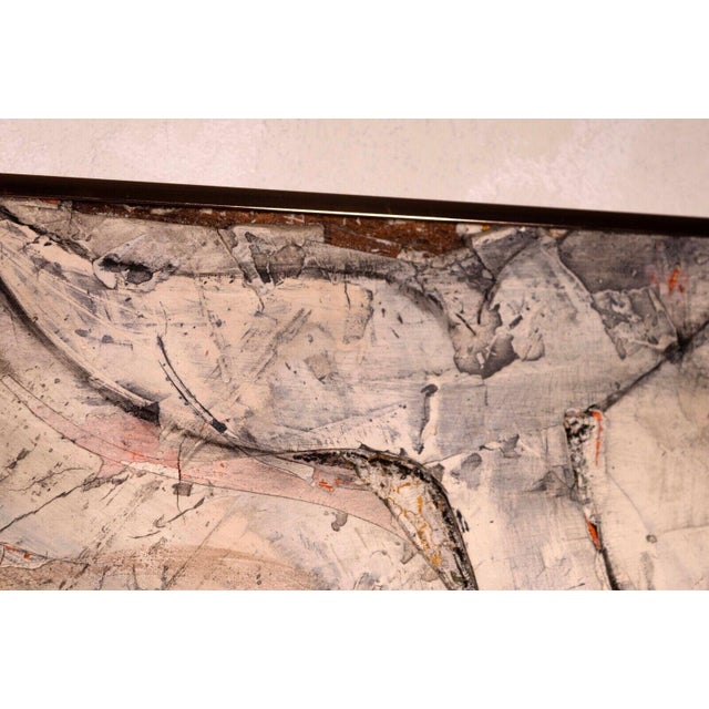 Ljubo Biro Untitled Woman and Dolphin Modern Acrylic Painting on Masonite 1960s For Sale - Image 10 of 10