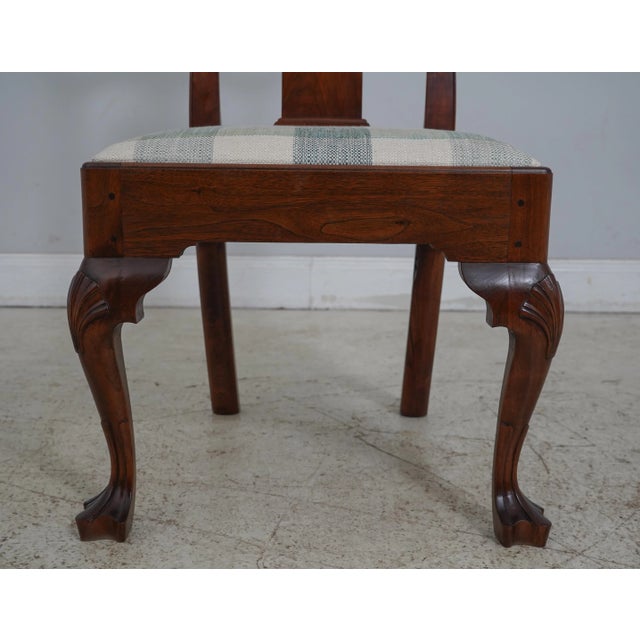 Set of 8 Bench Made Howard Szmolko Walnut Chippendale Dining Room Chairs For Sale In Philadelphia - Image 6 of 12