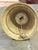 Tribal Vintage 1960s Solid Brass Bell – Pre-Columbian Andean Inca Inspired Figural Handle – 5” For Sale - Image 3 of 4