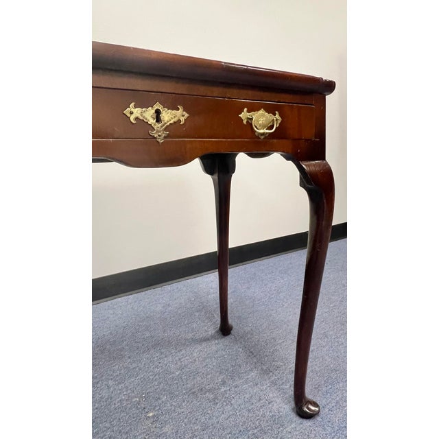 Late 18th Century Late 18th Century English Queen Anne Tea / Side Table For Sale - Image 5 of 11