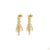 Early 21st Century 12.72 Carat Pear Shape Diamond Gold Earrings, Pair For Sale - Image 5 of 9