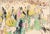 Leroy Neiman Late 20th Century Modern Yellow Serigraph LeRoy Neiman For Sale - Image 4 of 7