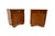 Mid-20th Century Art Deco Bedside Tables, Poland, 1950s, Set of 2 For Sale - Image 6 of 10