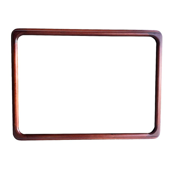 Wood Vintage Danish Rosewood Art/Picture Frame For Sale - Image 7 of 15