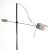 Black German Model 475 Floor Lamp by Michael Rösing for Radius For Sale - Image 8 of 12