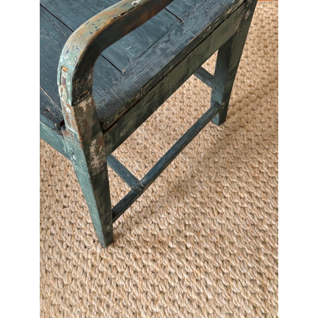Early 19th Century 19th C Swedish Painted Chair For Sale - Image 5 of 10