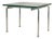 Steel and Glass Side Table by Preben Fabricius and Jørgen Kastholm for Kill International, Germany, 1968 For Sale