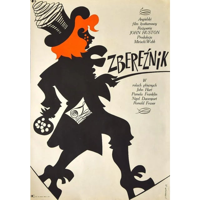Zbereznik Poster is an original lithograph artwork on paper realized by J. Trevtzer in 1973. Original colored lithograph....