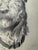 Illustration 1940s Original Signed Graphite Illustration of Terrier Dog Portrait, 12 × 9 In. For Sale - Image 3 of 6