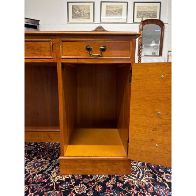 English Chesterfield Corner Desk For Sale - Image 17 of 18