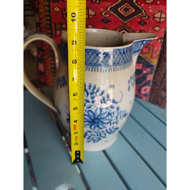 Antique English Liverpool Pitcher For Sale - Image 4 of 10