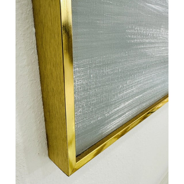 Textile Signed Lee Reynolds/Stamped Vanguard Studios Oil on Canvas Heeling Sailboat For Sale - Image 7 of 12