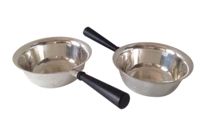 Sheffield Silverplate Saucier Servers - a Pair
