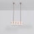 Odyssey Linear SM Black Chandelier by Schwung For Sale - Image 9 of 10