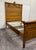 Antique Full Size Victorian Eastlake Carved Oak High Back Bed For Sale - Image 4 of 7
