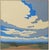 Contemporary Bluffs West by Michael Magrin | Oil on canvas Landscape with blue sky and distant hills. For Sale - Image 3 of 5