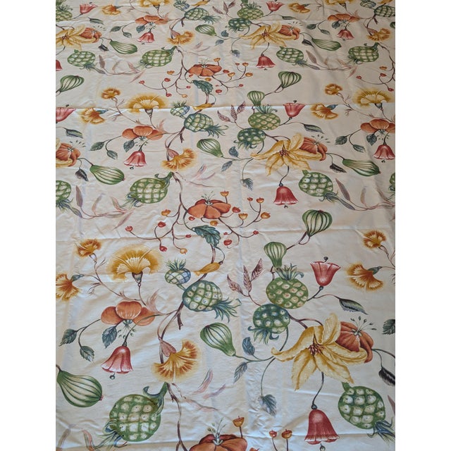 Four continuous yards of Tropicana by Gaston y Daniela, the celebrated Spanish textile house founded in 1876. This is a...