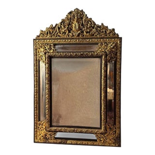 French Napoleon III Mirror With Gilt-Metal Mounts, France, Circa 1860–1880 For Sale