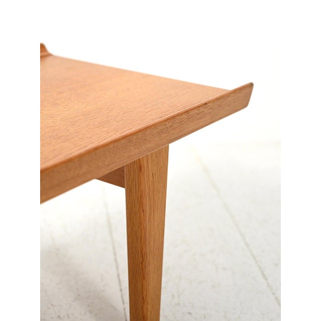 Oak Novett Bench by Erik Wørts, 1960s For Sale - Image 10 of 12