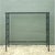 Metal Vintage Iron and Glass Console Table For Sale - Image 7 of 12