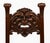 English Edwardian Oak Side Chair with Carved Green Man, 1890s For Sale - Image 11 of 12