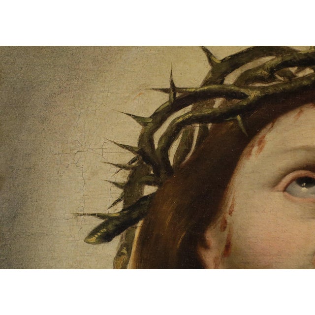 Guido Reni, Ecce Homo, 1660, Oil on Canvas For Sale - Image 4 of 15