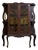 Antique Victorian China Display Cabinet, 1890s For Sale