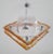Mid 20th Century Mid 20th Century Diamond Pendant by Mazzega For Sale - Image 5 of 10