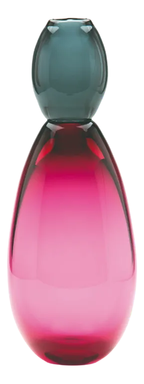 Ruby & Grey King Vase by Karim Rashid for Purho