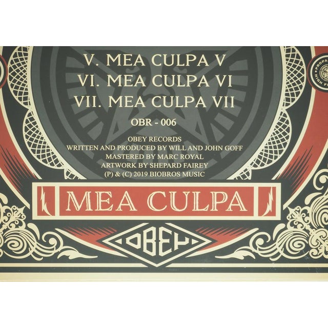 Shepard Fairey, Mea culpa, Lithograph For Sale - Image 4 of 7