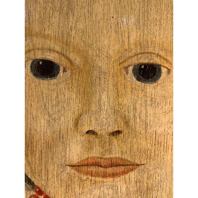 Young Girl with Elizabethan Dress in Dummy Board For Sale - Image 5 of 7