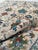 Textile Vase Design Area Rug, Hand-Knotted Wool, Floral, 6x8, Ivory & Turquoise For Sale - Image 7 of 12