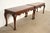 Baker Furniture Georgian Carved Mahogany Console or Sofa Table, Newly Refinished For Sale - Image 14 of 16